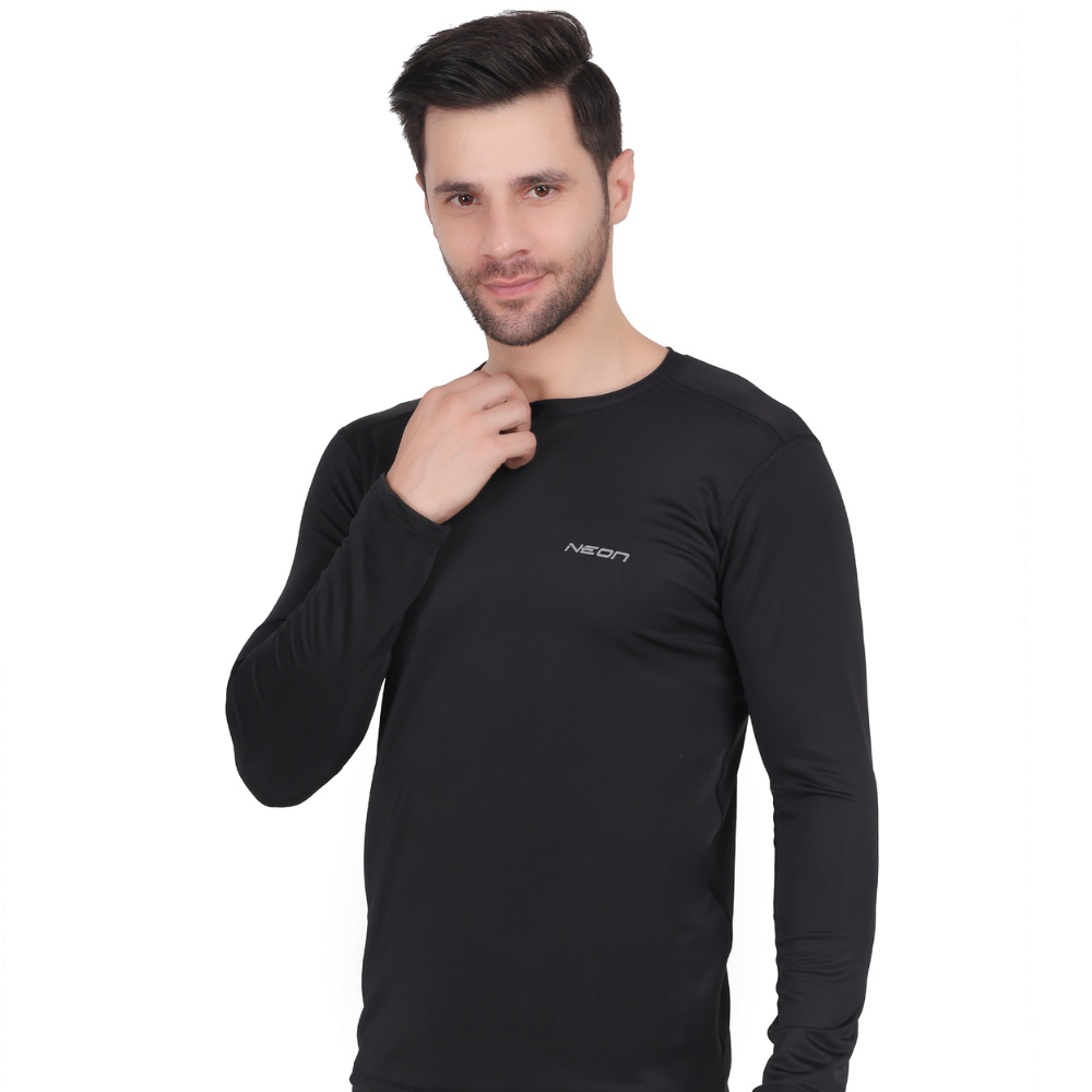 Men’s Black Full Sleeve Compression T-Shirt