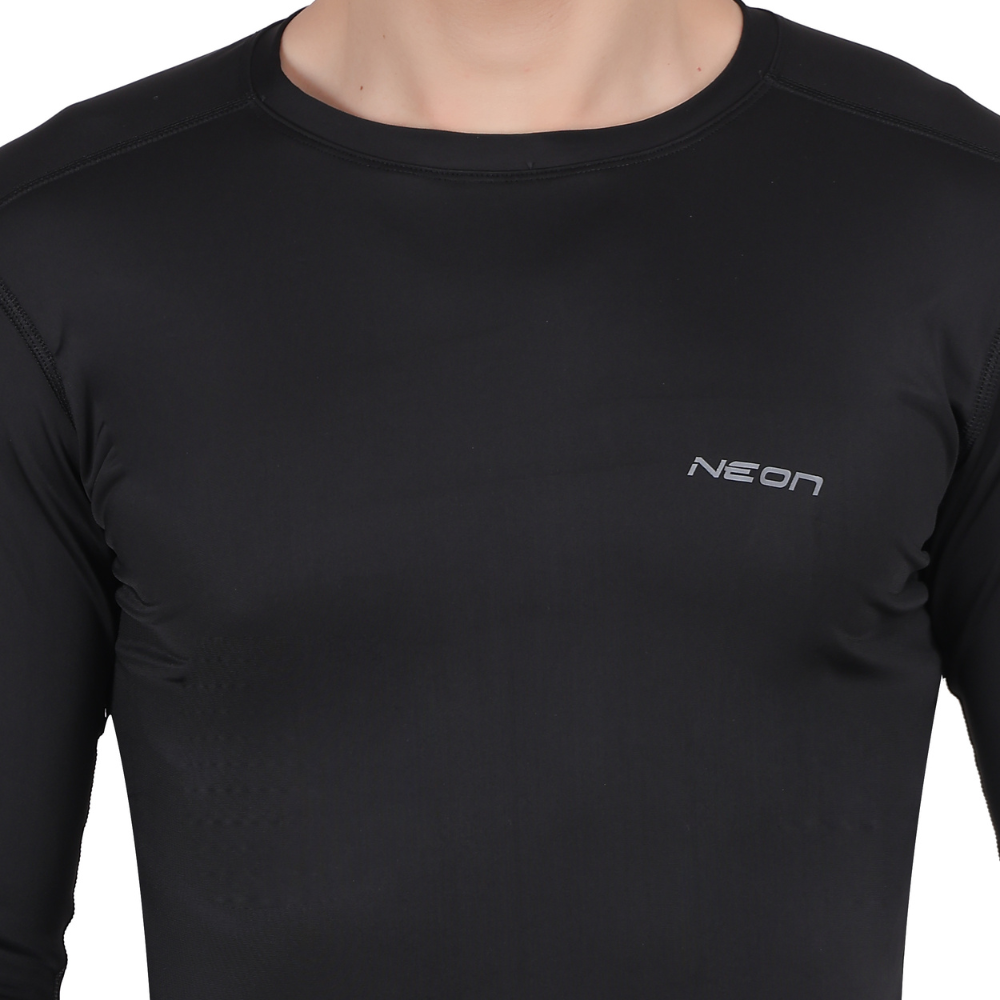 Men’s Black Full Sleeve Compression T-Shirt