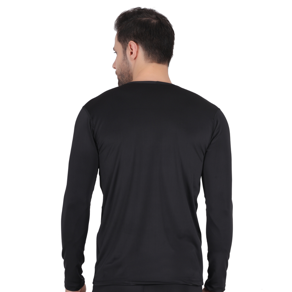 Men’s Black Full Sleeve Compression T-Shirt