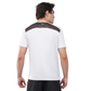 Neon Athleisure Men’s White Athletic Half-Sleeve T-Shirt (Mesh Panels for Breathability)